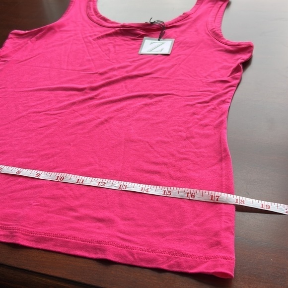 P.B.J  sports pink feminine tank top size Med NWT extremely soft machine wash - Picture 3 of 11